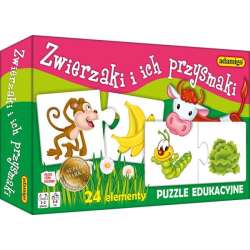 GRA'ADAMIGO' ZWIERZAKI I ICH PRZYSMAKI -24 ELEMENTY (6519) - 4
