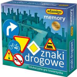Memory Znaki drogowe gra pamięciowa ADAMIGO (5902410007318) - 1