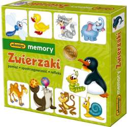 Memory Zwierzaki gra pamięciowa ADAMIGO (5902410007370) - 1