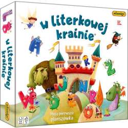 W literkowej krainie gra - Moja pierwsza planszówka ADAMIGO (5902410007837) - 1