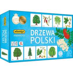 Memory Drzewa Polski gra pamięciowa ADAMIGO (5902410007882) - 1