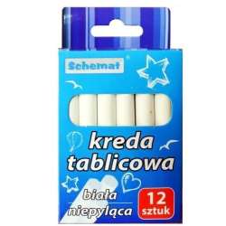 Kreda tablicowa 12szt biała - 1