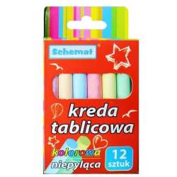 Kreda tablicowa 12szt kolor - 1