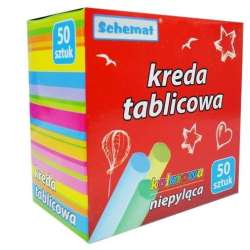 Kreda tablicowa 50szt kolor - 1