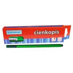 Cienkopis 0,4mm ciemny zielony (10szt)