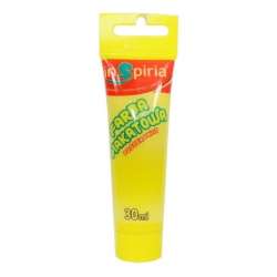 Farba plakatowa w tubie żółta 30ml (6szt) - 1