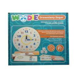 Drewniany zegar Woodie 3w1 - 1
