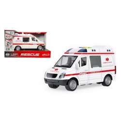 Ambulans ze światłem i dźwiękiem