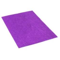 Filc dekoracyjny fioletowy 20x30cm 10szt