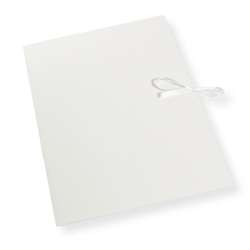 Teczka A4 wiązana biała 300gsm (10szt) - 1