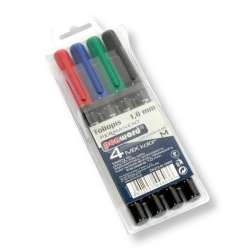 Marker do folii 1.0mm 4 kolory - 1