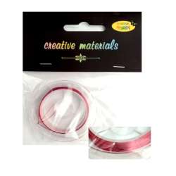 Drut miedziany 0.3mm 10mb czerwony