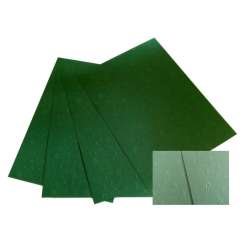 Karton 220g wytłaczany Gwiazdy 25x35cm 5ark zielon