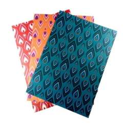Karton 300g pawie oczy 24x34cm 3 ark MIX