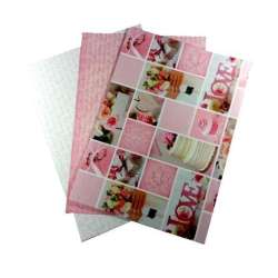 Karton 300g motywy ślubne 24x34cm 3 ark MIX