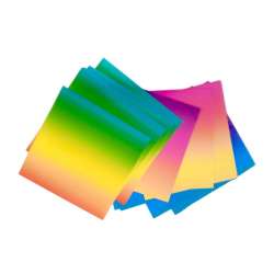 Origami tęczowe 100g 15x15cm 50 ark