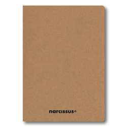 Zeszyt A5/56K kratka Eco Kraft (6szt) NARCISSUS - 1