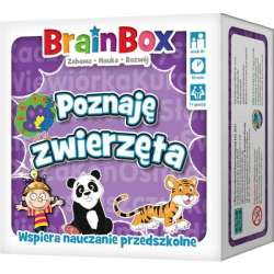 BrainBox Gra edukacyjna Poznaję zwierzęta REBEL (2005946) - 1