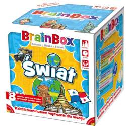 BrainBox - Świat (druga edycja) gra REBEL (REBEL 5902650616837)