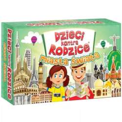 Dzieci kontra Rodzice. Miasta Świata gra rodzinna KANGUR (5902768471731)