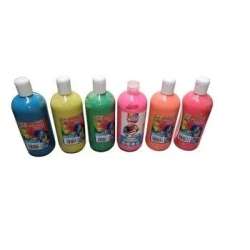 Farby plakatowe fluorestencyjne 500ml 6 kolorów