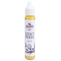 Pisak z efektem perłowym złoty 30ml - 1