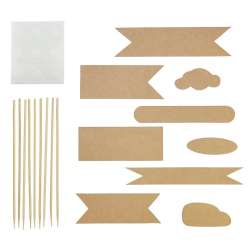Pickery flagi Kraft Balloons 9szt - 1