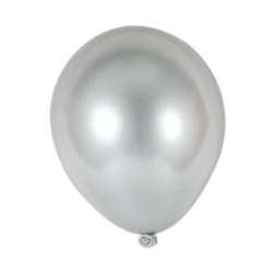 Balony mini Celebrate! srebrne 13cm 8szt
