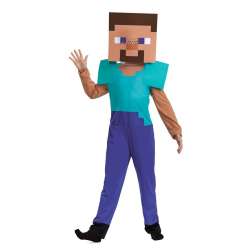 Stój dziecięcy - Minecraft Steve - rozmiar S