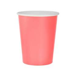 Kubeczki papierowe różowe 250ml 14szt