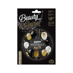 Balon foliowy Happy Birthday To You 45cm (FG-OBEB) - 1