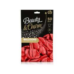 Balony Beauty&Charm metaliczne 30cm 50szt