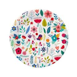 Talerzyki papierowe Summer Have fun 18cm 6szt