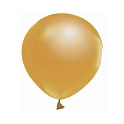 Balony Beauty&Charm metaliki złote 20szt - 1