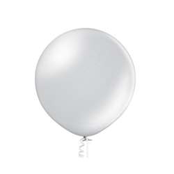 Balony Beauty&Charm metalizowane srebrne 60cm 2szt