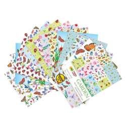 Blok z motywami Garden A4/15K 80g HAPPY COLOR