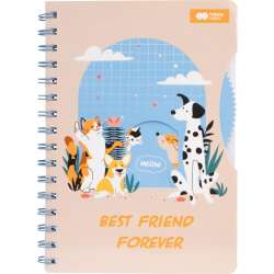 Notes na spirali A5/80K Cat&Dog HAPPY COLOR - 1