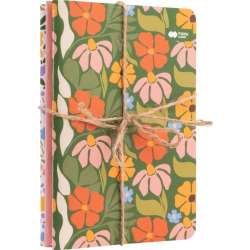 Notes szyty A6/32K Bloom boho (3szt) HAPPY COLOR