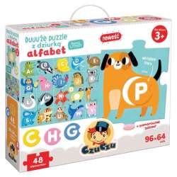 Czu Czu Duże puzzle z dziurką Alfabet (5902983491262) - 1