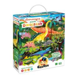 CzuCzu Obserwacyjne puzzle Dinozaury 60 elementów (5902983493174) - 1