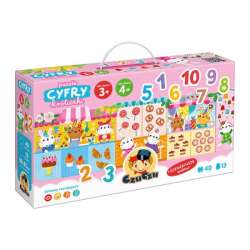 CzuCzu Puzzle Cyfry Króliczki 40 elementów (5902983493372) - 1