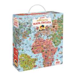 CzuCzu Puzzle odkrywcy Mapa świata 300el (5902983493693) - 1