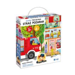 CzuCzu Puzzle Tak działa Straż pożarna 40el (5902983493808)