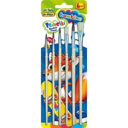 Pędzelki 6szt BAMBINO (5903235001697) - 1