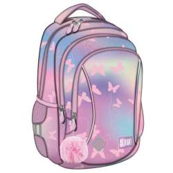 Plecak 3-komorowy ST.RIGHT BP-26 Pink Butterflies (5903235680007)