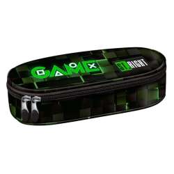 Piórnik saszetka usztywniona z wewnętrzną klapką ST.RIGHT PC-01 Green Game (5903235681547) - 1