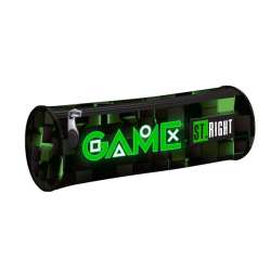 Piórnik tuba ST.RIGHT PU-01 Green Game (5903235681554) - 1