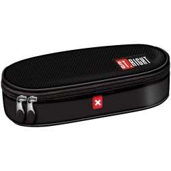 Piórnik saszetka usztywniona z wewnętrzną klapką ST.RIGHT PC-01 X White (5903235683404)