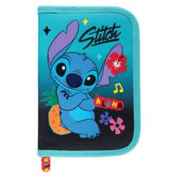 Piórnik dwuklapkowy bez wyposażenia Stitch Mint Aloha (5903235683596)