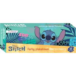 Farby plakatowe 12 kolorów 20 ml Stitch (5903235686429) - 1